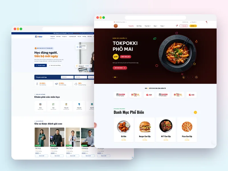 Nhóm thiết kế & lập trình website đồng hành từ ý tưởng đến vận hành
