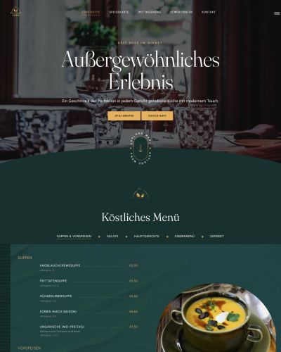 Thiết Kế Landing Page Nhà Hàng Sang Trọng – Thu Hút Khách Hàng Và Tăng Tỷ Lệ Đặt Bàn