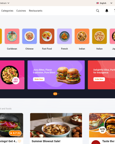Website Bán Đồ Ăn Đa Nhà Hàng Bằng Next.js – Giải Pháp Kết Nối Quán Ăn Và Khách Hàng