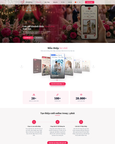 Wedding Online – Giải Pháp Thiệp Cưới Thông Minh Cho Đám Cưới Hiện Đại