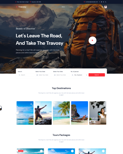 Website Tour Du Lịch Chuyên Nghiệp