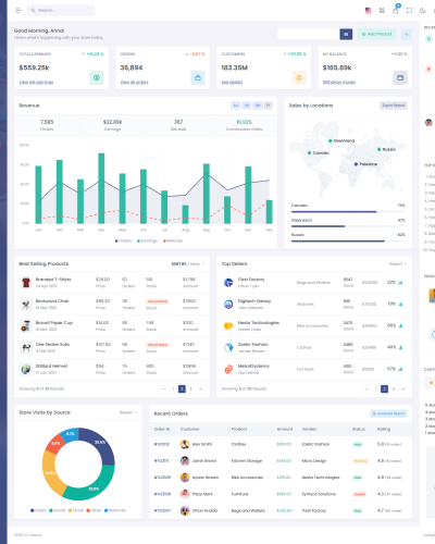 Dashboard – Giao Diện Quản Trị Hiện Đại Cho Website Và Ứng Dụng